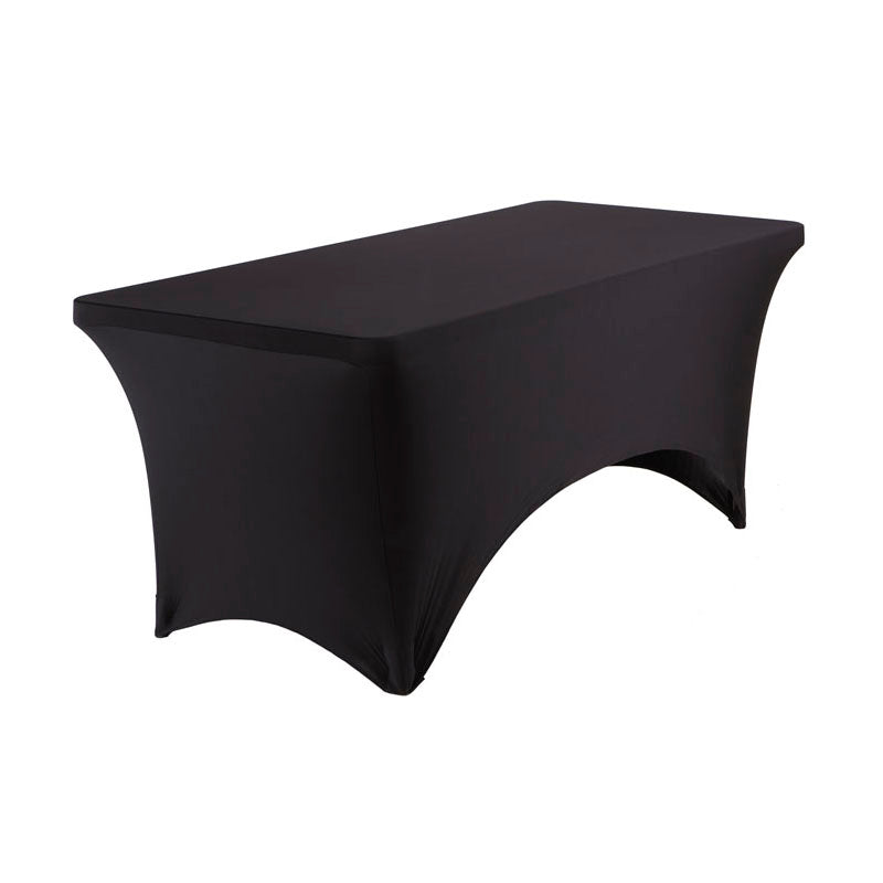 iGear™ Fabric Table Cover, Black - 6'