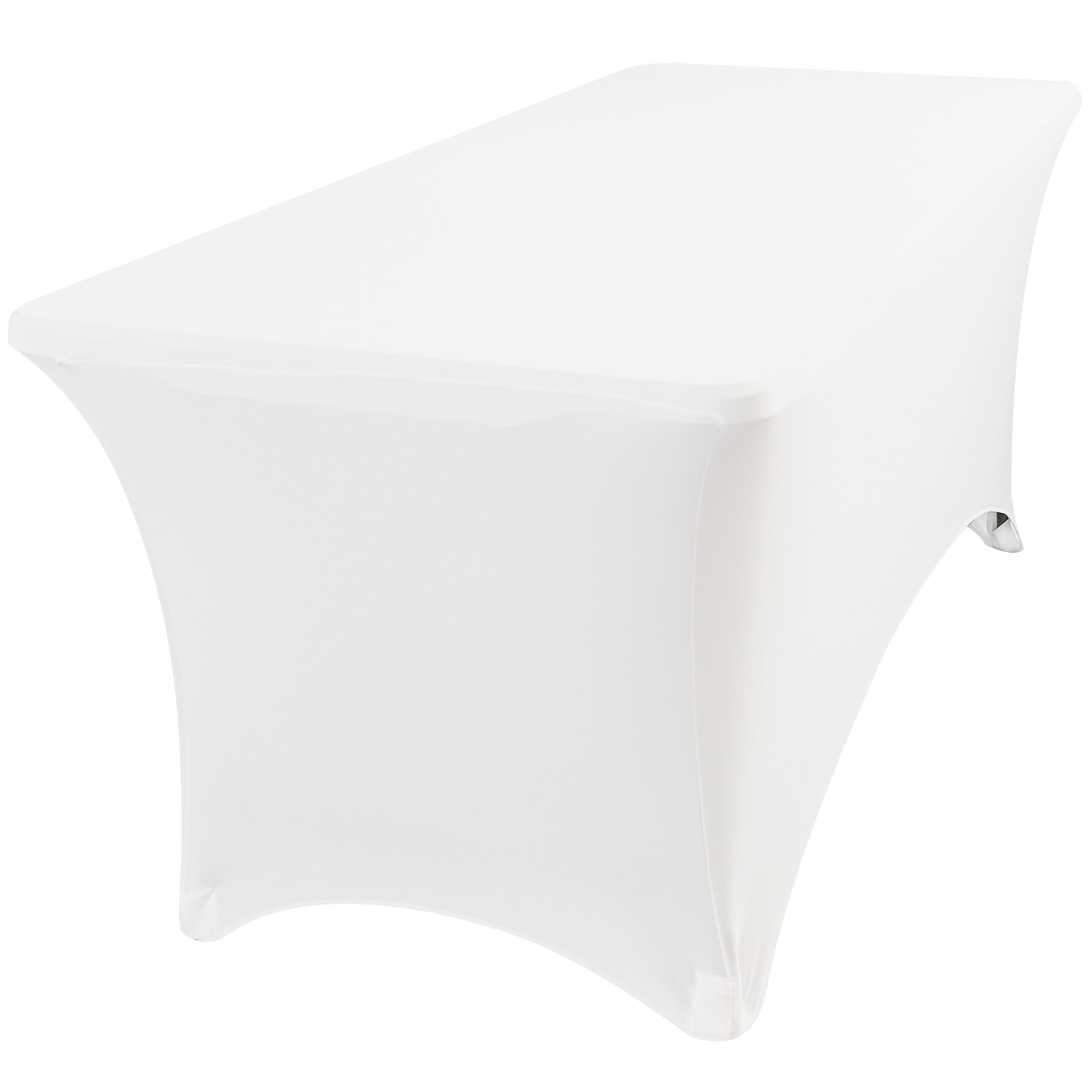 iGear™ Fabric Table Cover, White - 6'