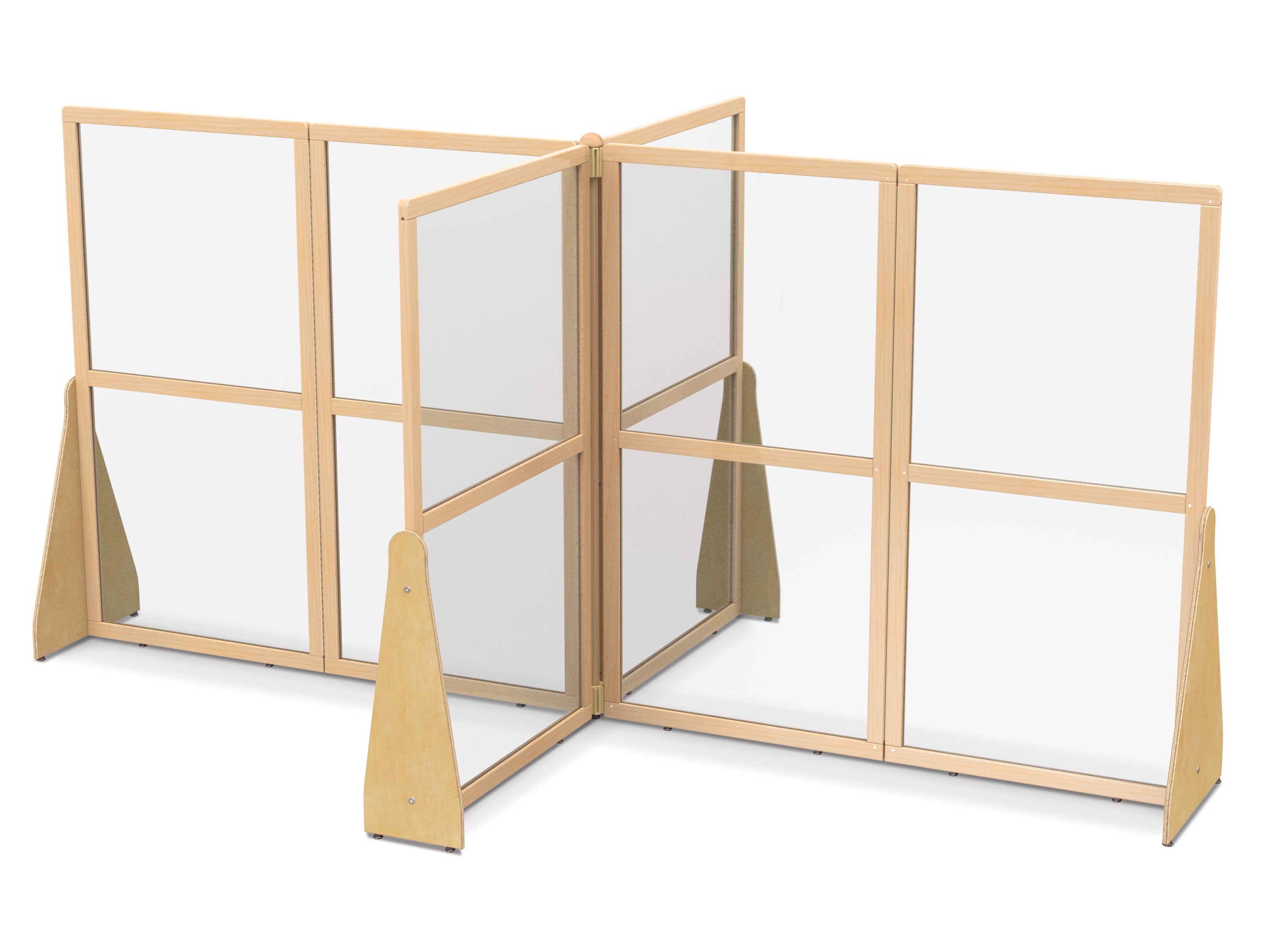 Jonti-Craft® See-Thru Quad Crib and Space Divider