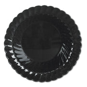 Classicware Plastic Bowls, 10 oz, Black, 180/Carton