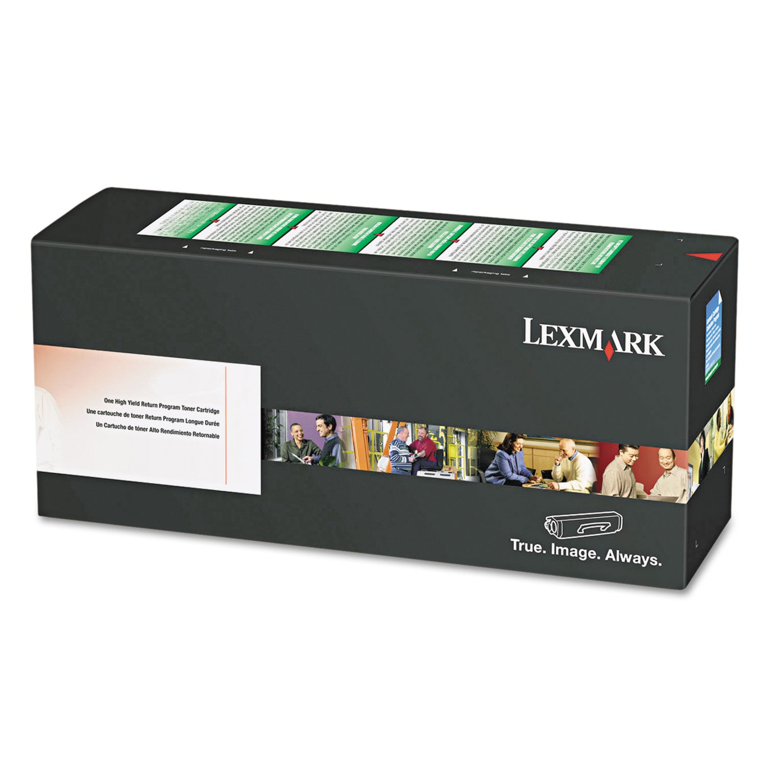 Lexmark Unison 801SY Original Standard Yield Laser Toner Cartridge - Yellow - 1 Each