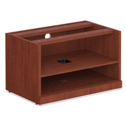 OfficeSource StandUp Standing Desk Open Shelf Cabinet (Top Not Included) - Cherry