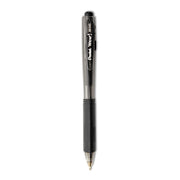 Pentel WOW! Retractable Ballpoint Pens - Medium Pen Point - Refillable - Retractable - Black Ink - Transparent Barrel - 36 / Pack