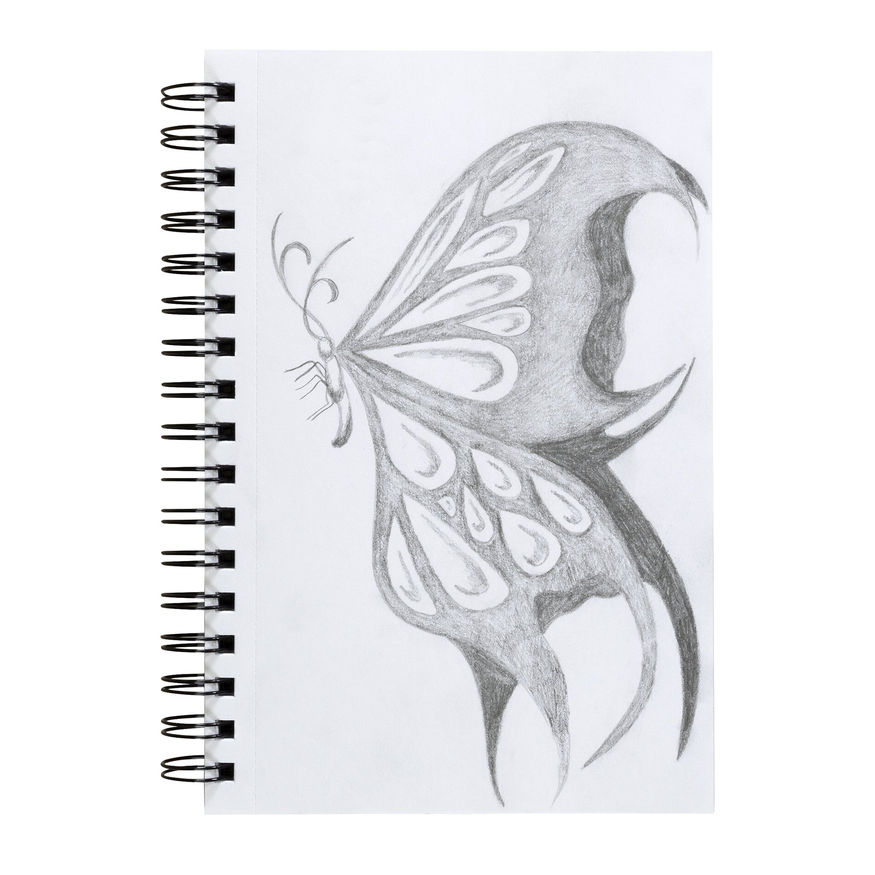 Poly Sketch Book, Neon Squiggles, 9" x 6"