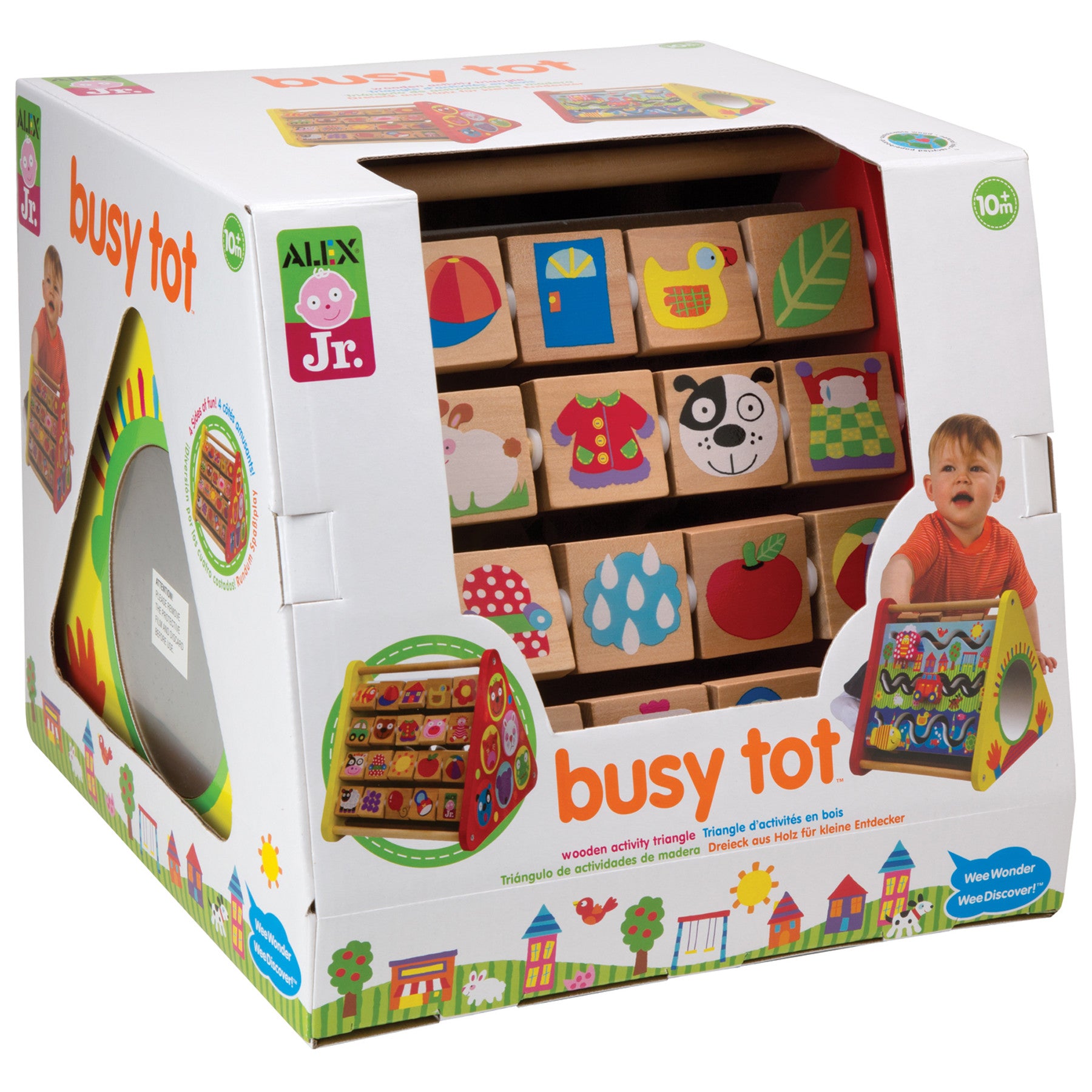ALEX Jr. Busy Tot, 10 3/4" X 10 5/8", Multicolor, Pre-K to Kindergarten