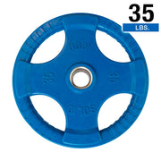 Color Grip Plate Blue 35Lb