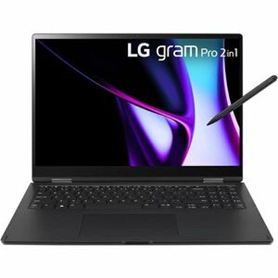 LG Gram Pro 16" 2-in-1 Thin and Lightweight Laptop, Intel Evo Edition - AI-enabled Intel Core Ultra 7 Processor, Windows 11 Home, 16GB RAM, 512GB S