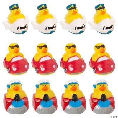 Transportation Ducks - 12 Pieces