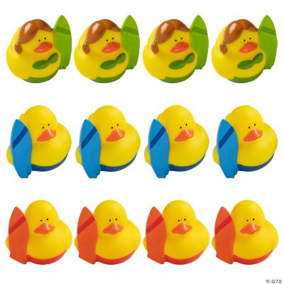 Surfing Rubber Ducks - 12 Pieces