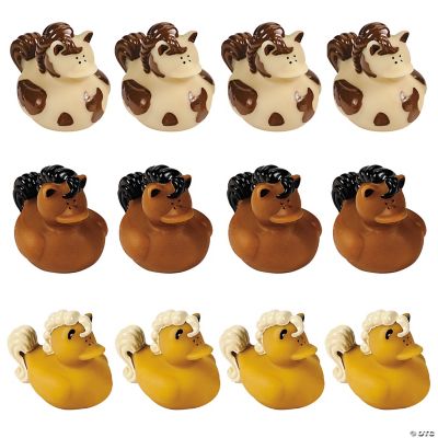 Horse Rubber Duckies - 12 Pieces