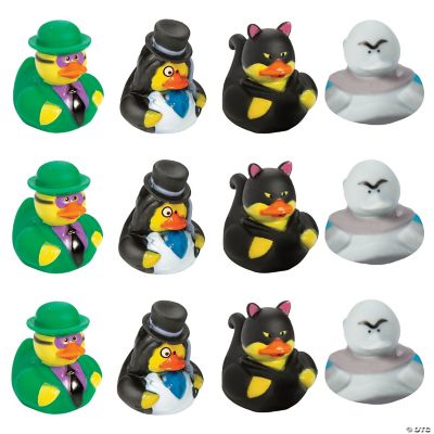 Super Villain Rubber Duckies - 12 Pieces