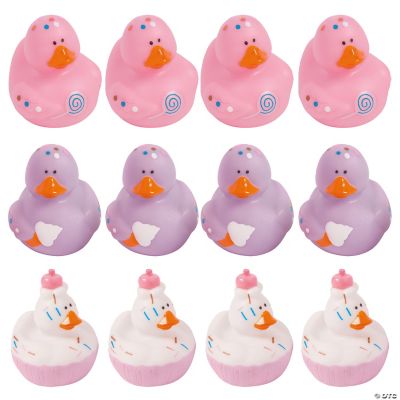Sweet Treats Rubber Duckies - 12 Pieces