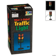 Mini 3-Sided Traffic Light - 1 Piece