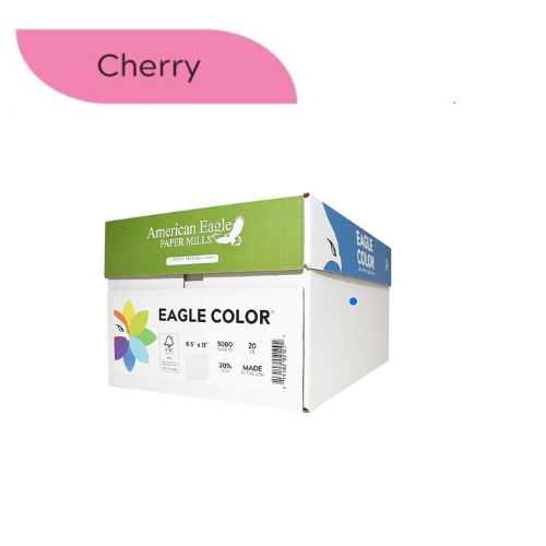 Colors 11" x 17" Color Copy Paper, 20 lbs. Pink, 500 Sheets/Ream