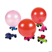 Car Balloon Racers - 12 Pieces