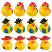 Pirate Rubber Duckies - 12 Pieces