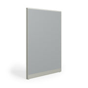 OfficeSource Panels II 48"W X 66"H Upholstered Panel w/ Light Gray Frame - Moonlight