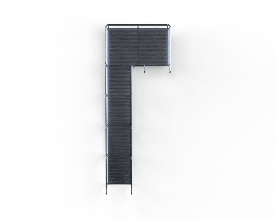 ADA Ramp, 16" Height, Option 3 - 5' x 8' Top Platform Right