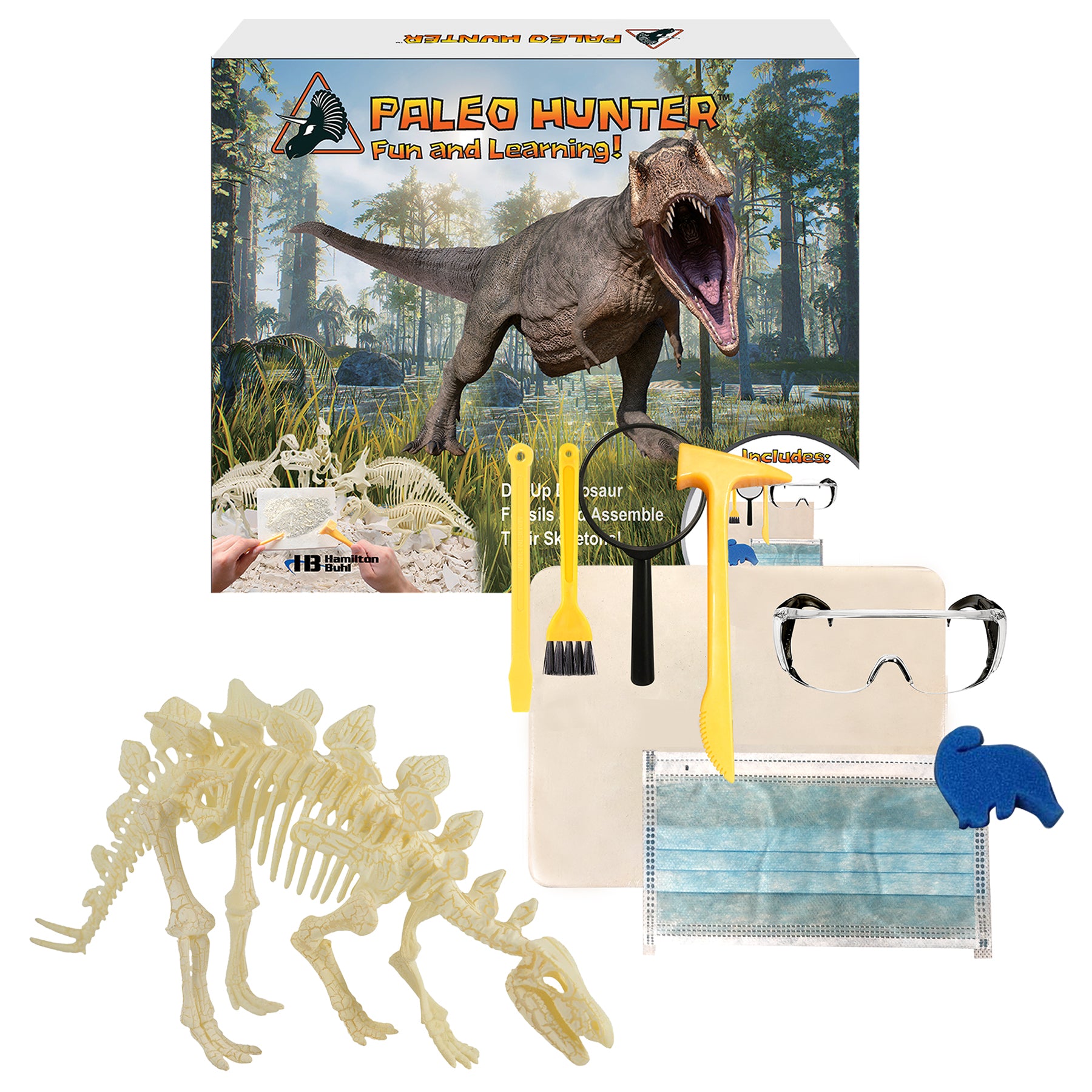 Paleo Hunter™ Dig Kit for STEAM Education - Stegosaurus