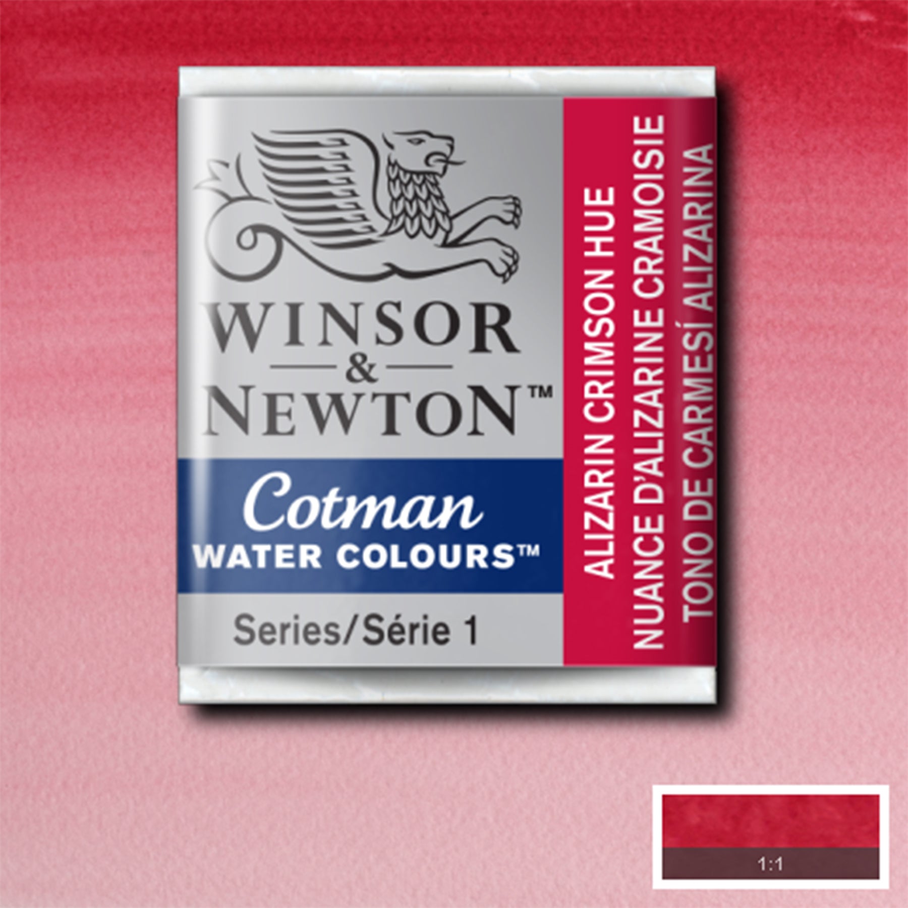 CWC Half Pan - Alizarin Crimson Hue