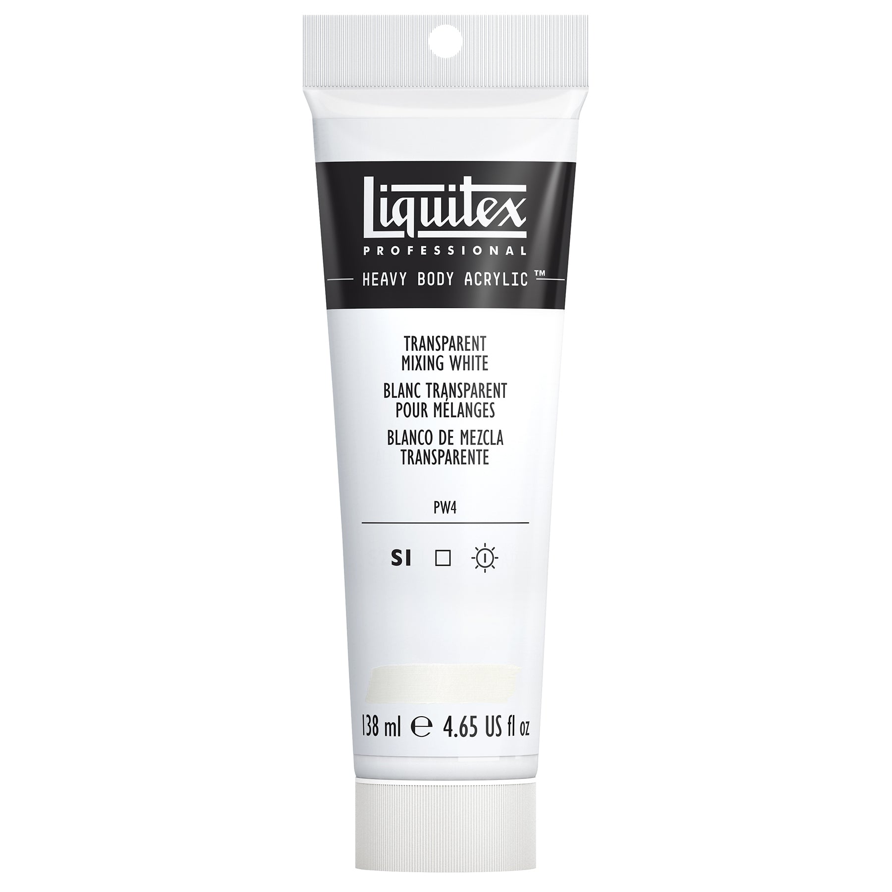 HB 138ml tube - Transparent Mixing White