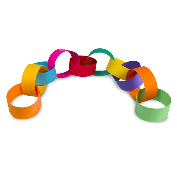 Super Strips - Chain Strips 1" x 8" / 100 Holographic