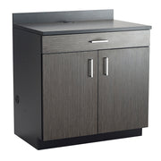Cabinet 1Dwr 2Dr Brk Rm An Blk