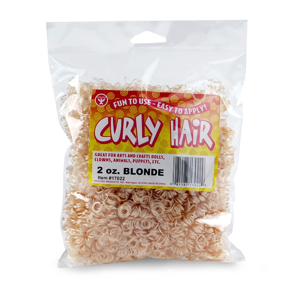 Curly Hair - 2 oz., Blonde