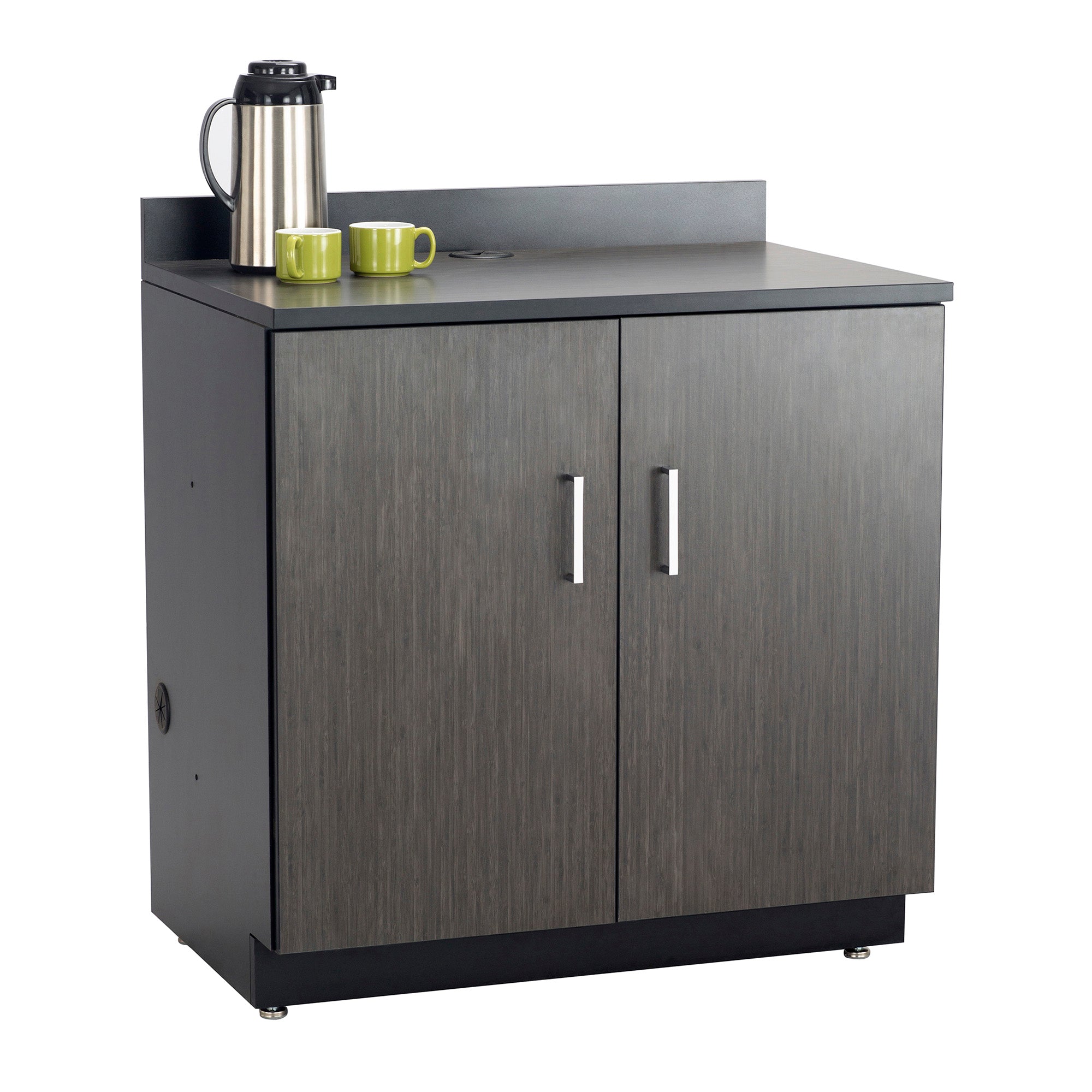 Cabinet 2Door Break Room An Bl