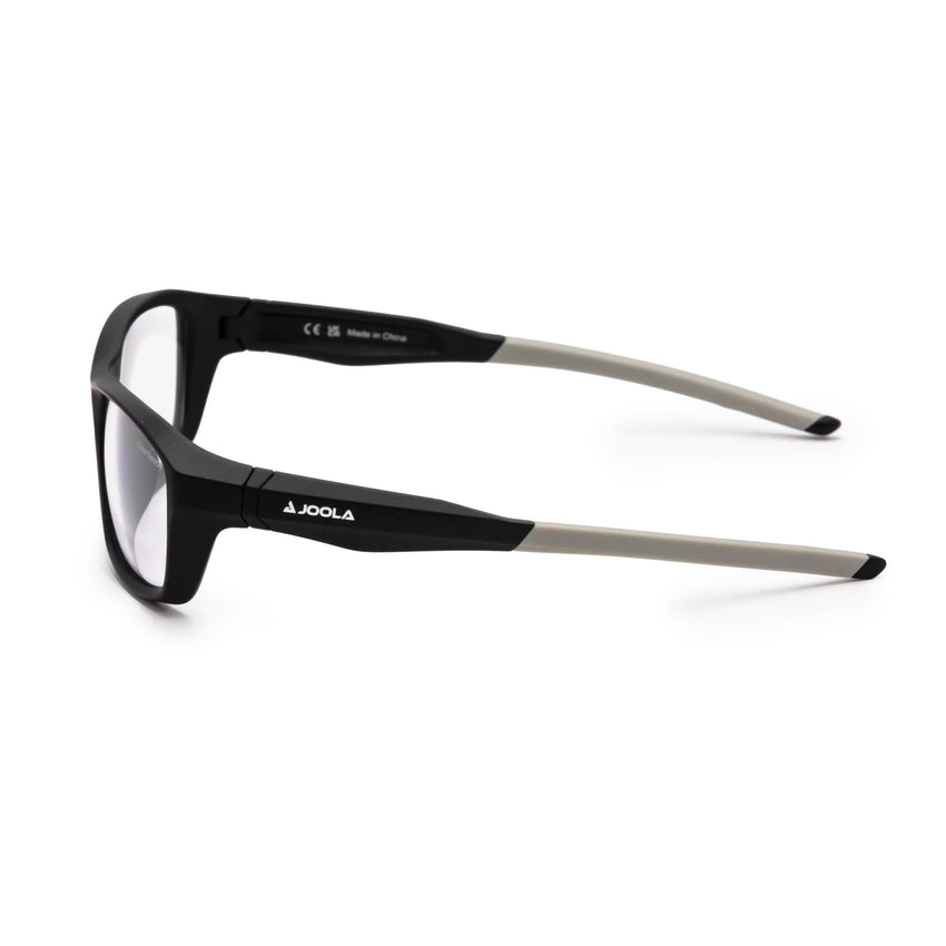 JOOLA RJX Enhance Pickleball Eyewear - Matte Black (Clear Lens)