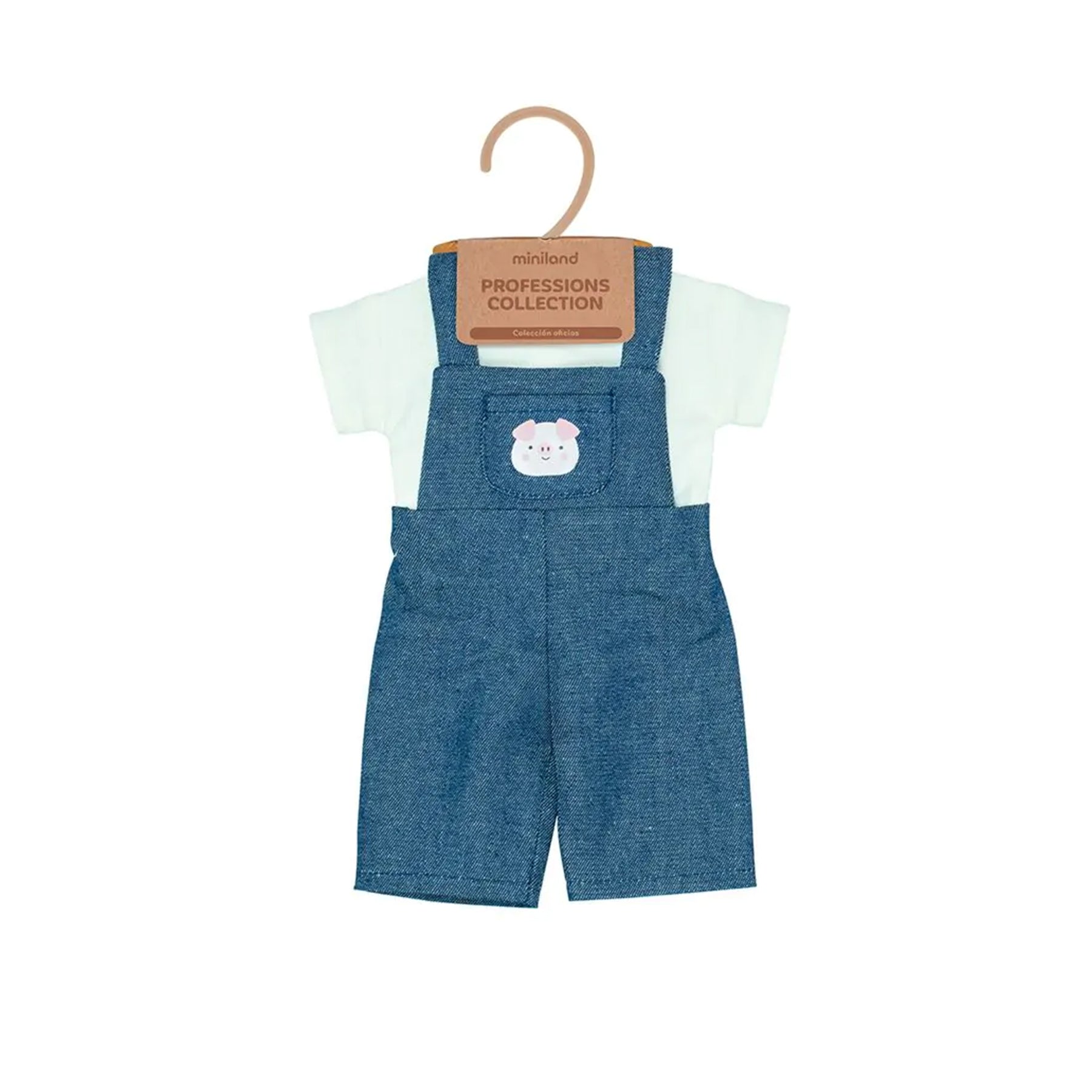 Doll Clothing Set, 15", Farmer