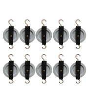 Pulley, Single, Metal, 50mm, Pack of 10