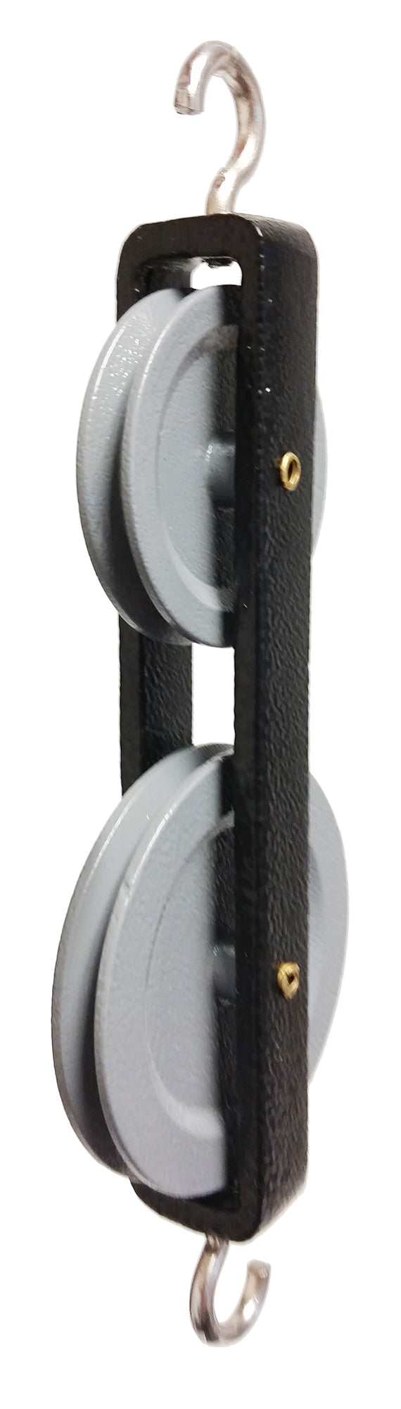 Pulley Double Tandem Metal Painted 50mm 38mm Wheel.