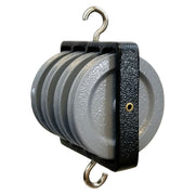 Pulley, Quadruple, Parallel, Metal, 50mm