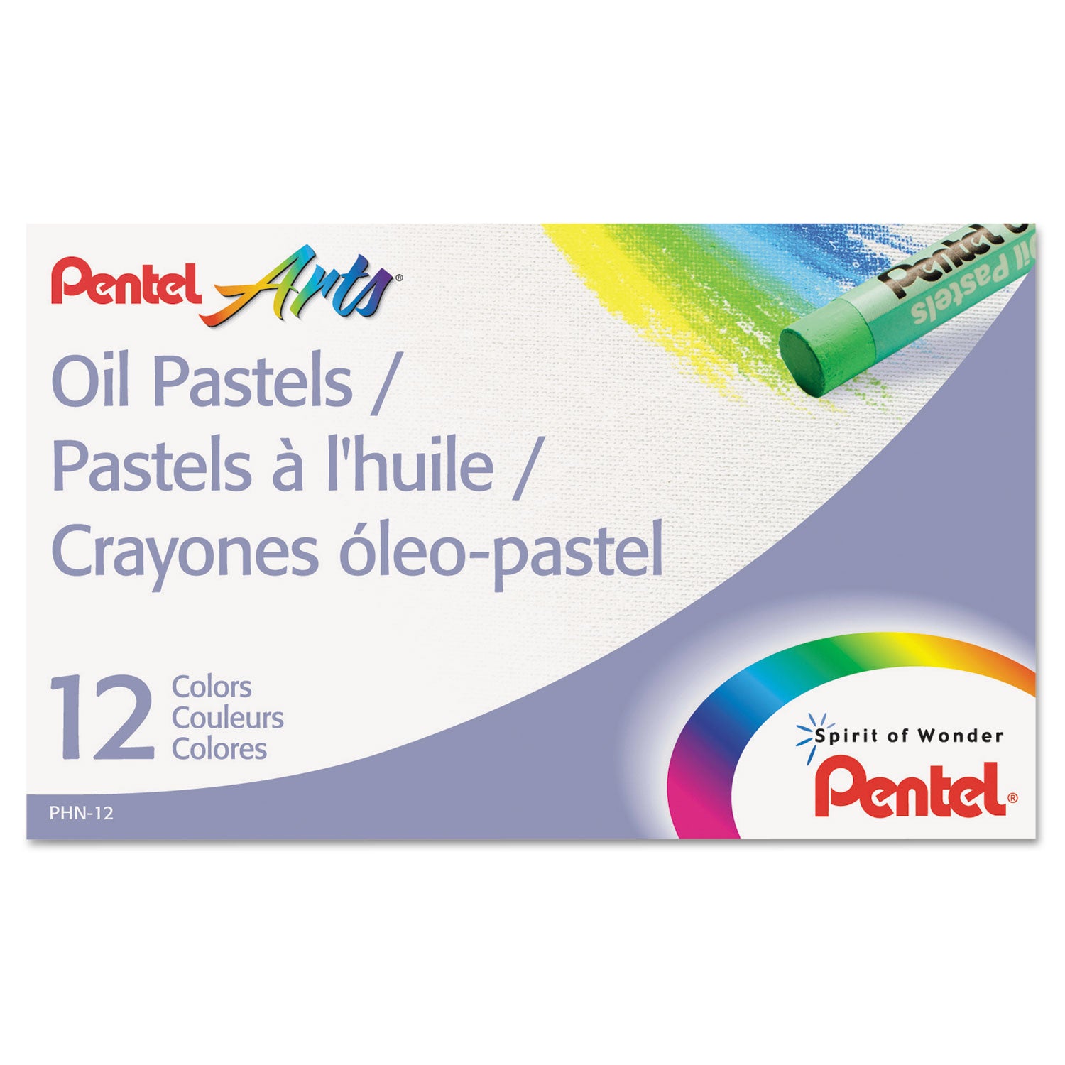Oil Pastels, 12 Count