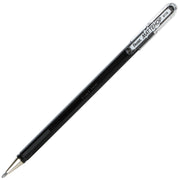 Hybrid MATTEHOP Gel Roller, 1.0mm, Matte Black Ink, Pack of 12