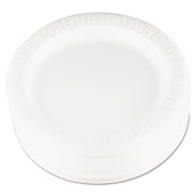 Dart Quiet Classic 9" Laminated Foam Plates - Serving - 9" Diameter - White - Foam Body - 125 / Pack