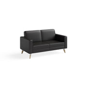 Safco Lounge Settee Resi Feet