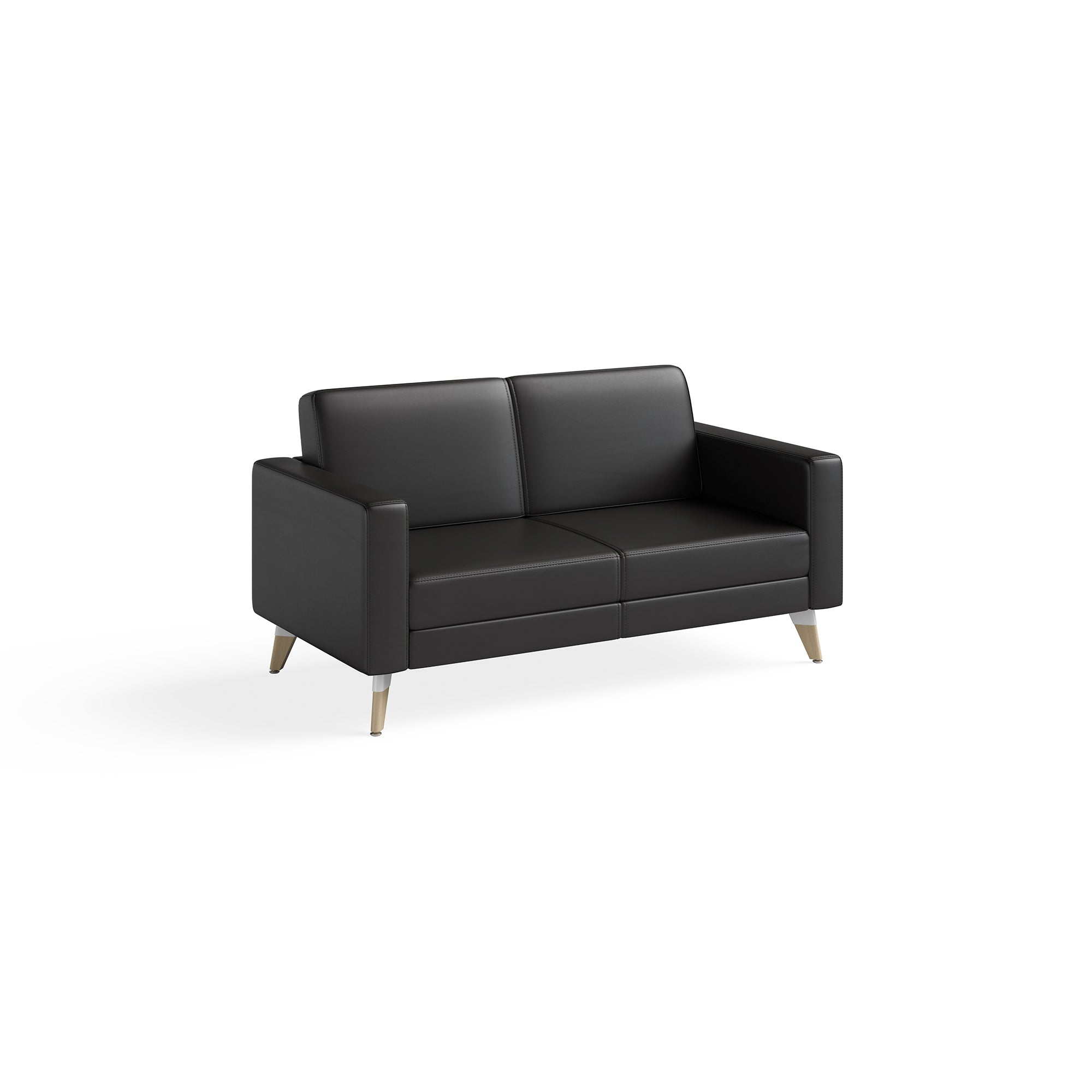 Safco Lounge Settee Resi Feet