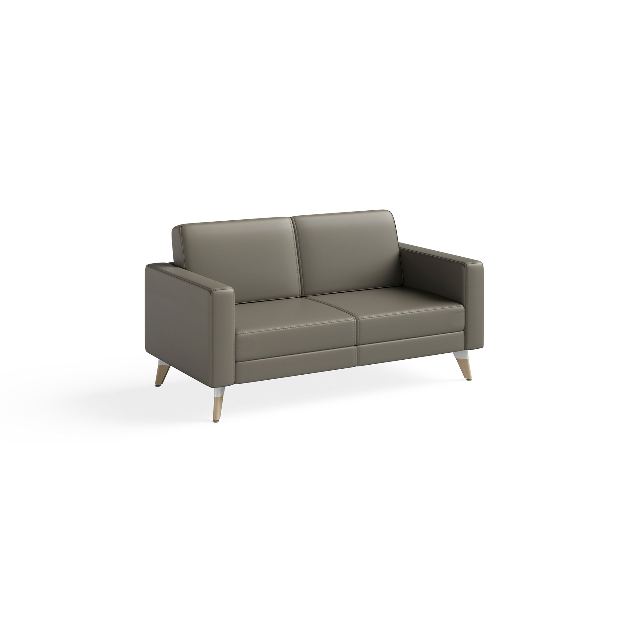 Safco Lounge Settee Resi Feet