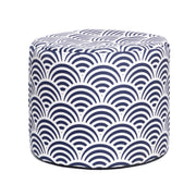Jaxx Spring Indoor / Outdoor Bean Bag Pouf Ottoman, Nippon Koi