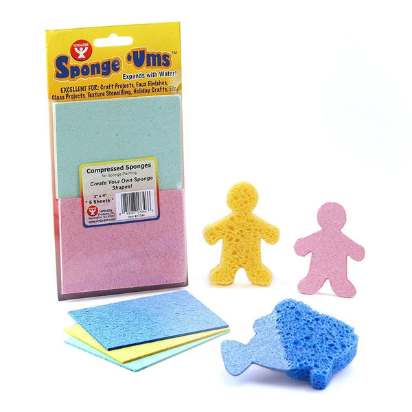 Sponge 'Ums - 4 count, 5"x7", sheets