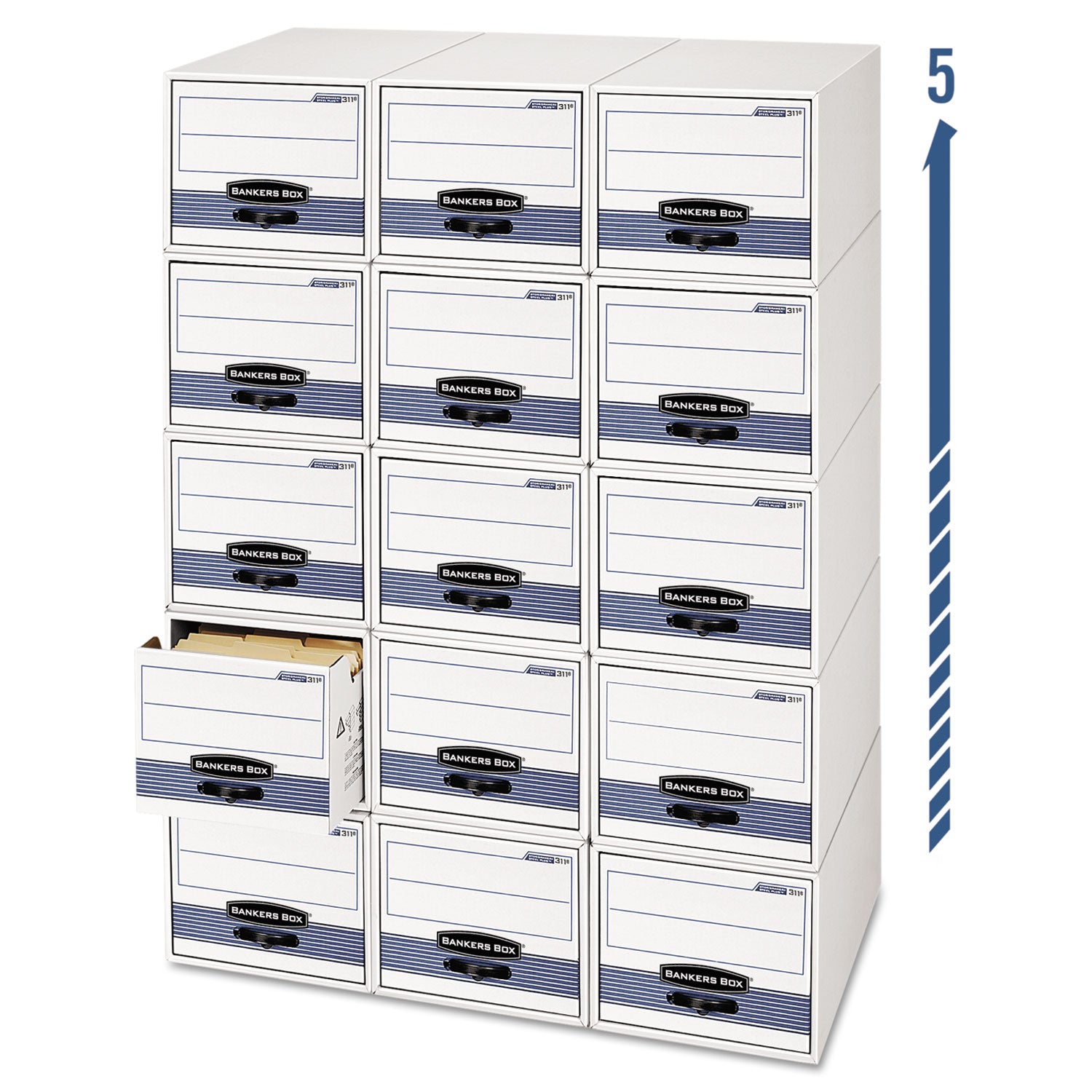 Bankers Box Stor/Drawer Steel Plus Legal-size File Storage Boxes