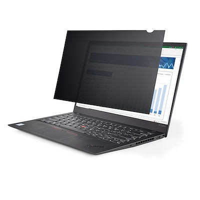StarTech.com 17.3-inch 16:9 Laptop Privacy Filter Anti-Glare Privacy Screen W/51% Blue Light Reduction Notebook Screen Protector W/ +/- 30 Degrees Vie