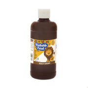 Rich Art Clean Colors Brown Washable Paint: 16 Ounces