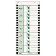 8.25" x 3.38" Form Size - White - Black Print Color - 1 Pack