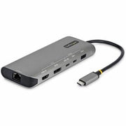 StarTech USB4 Multiport Adapter, Driverless Dual-4K for macOS and Windows, 140W Power Delivery Charging, 10Gbps Hub, 2.5GbE