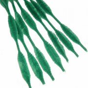 Grass Green Bumpy Chenille Stems 72 Total (6 Bags of 12pc)