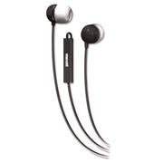 Stereo - Mini-phone (3.5mm) - Wired - 16 Ohm - 20 Hz to 20 kHz - Earbud - Binaural - Open - 4 ft Cable - Black