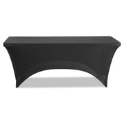 iGear™ Fabric Table Cover, Black - 6'